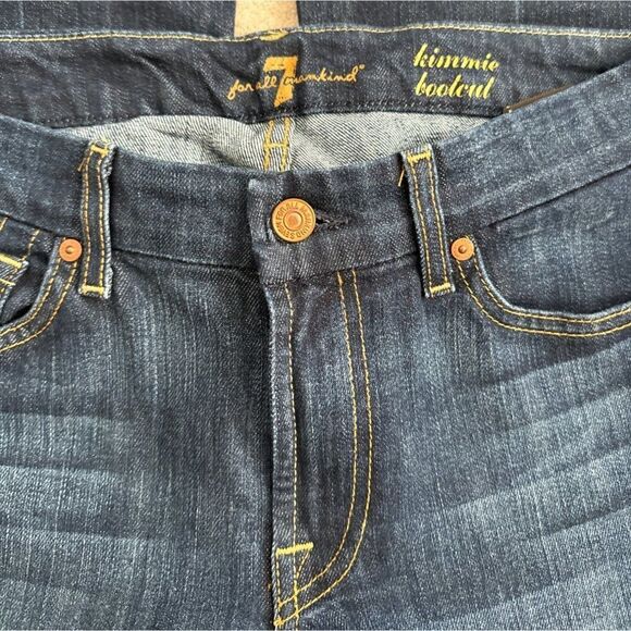 7 For All Mankind Women’s Boot Cut Jeans Size 27 - Picture 9 of 10